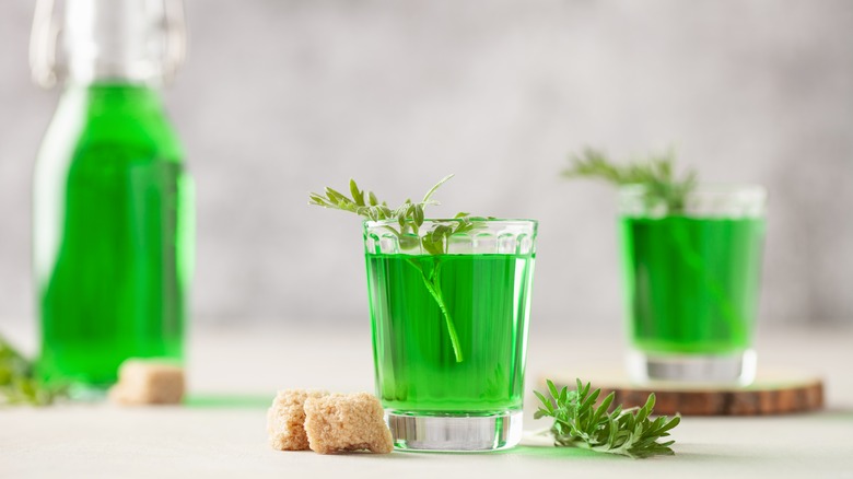 absinthe shots