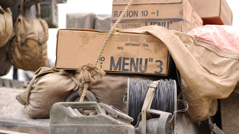 world war II ration boxes