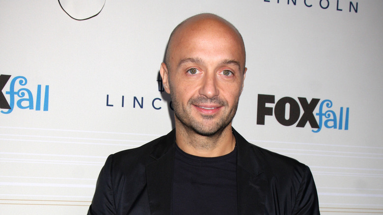 Joe Bastianich smiling