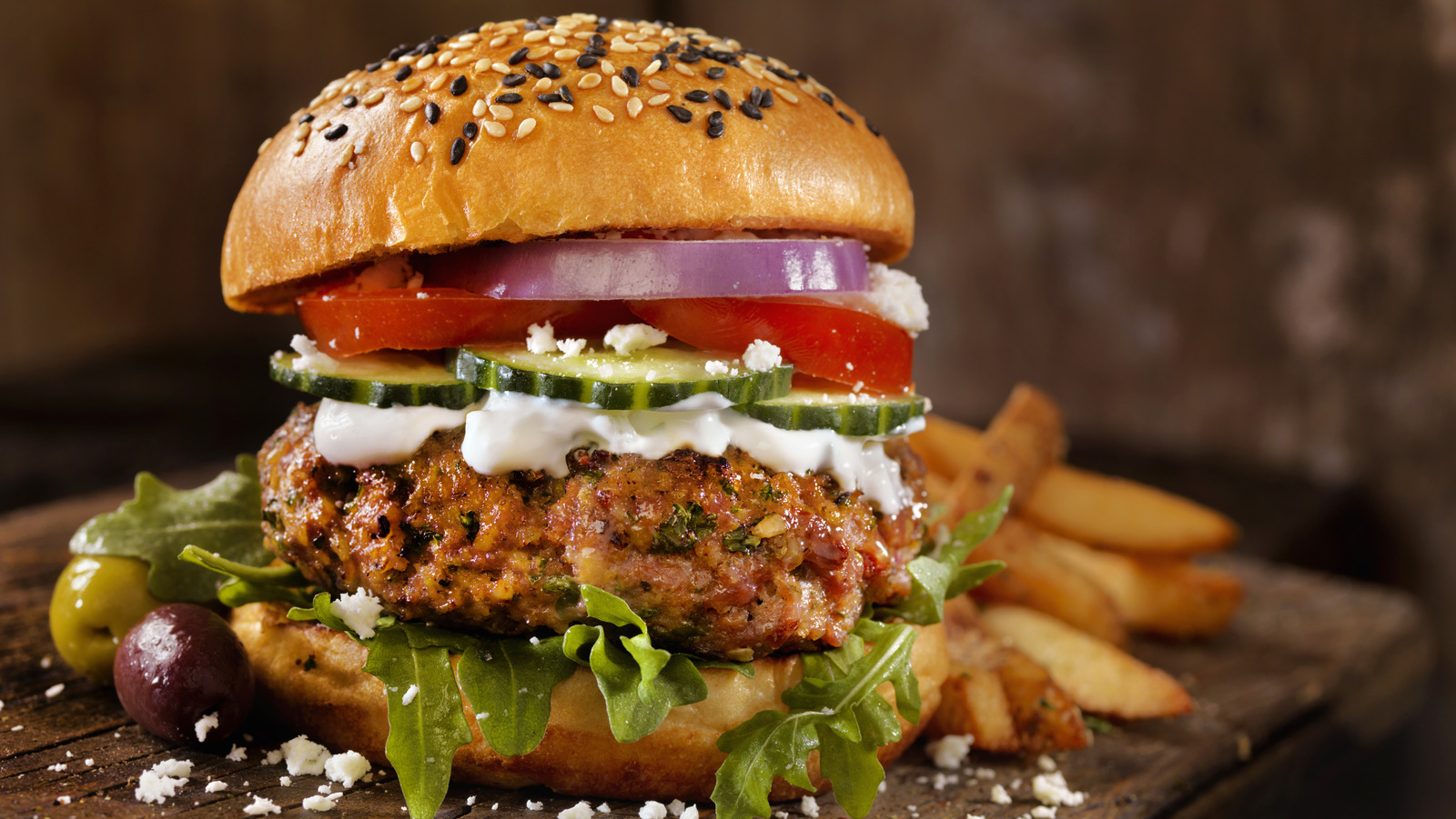 Comply with This Cooking Rule When Making Gyro Burger Patties