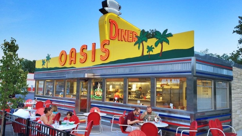 Oasis Diner exterior