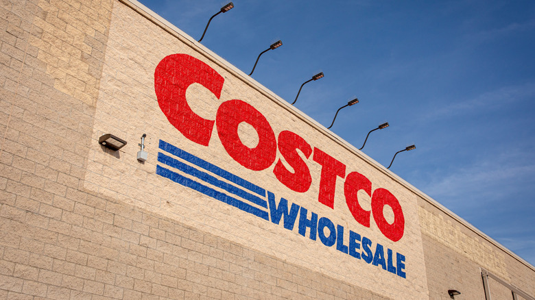 The exterior of a Costco Warehouse