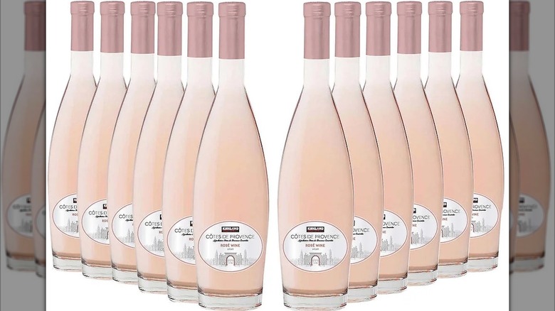 bottles of Kirkland Signature Côte de Provence rosé