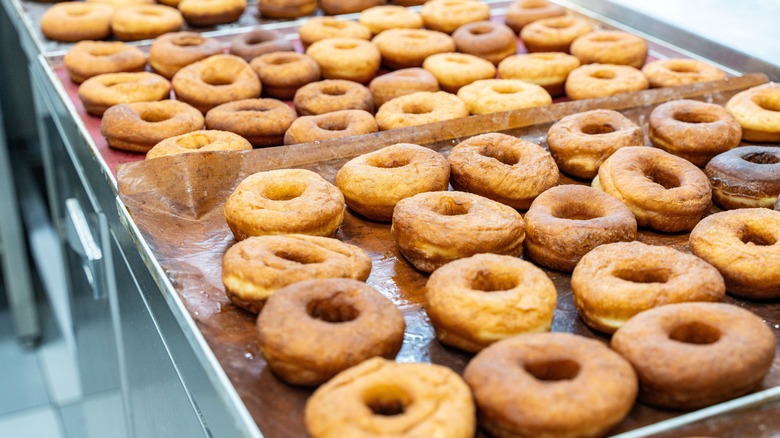 freshly made donuts