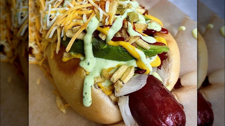 Venezuelan hot dog