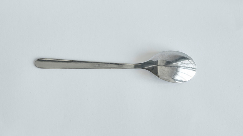 Back of a spoon