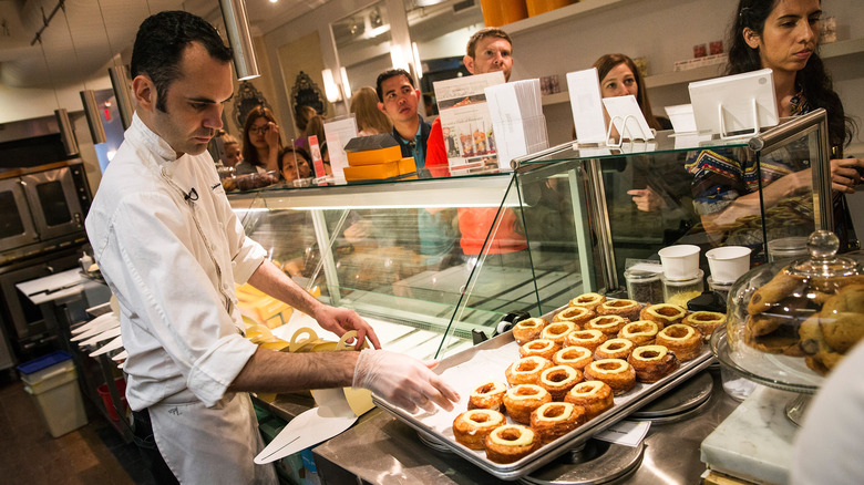 Chef Ansel prepping cronuts in 2013