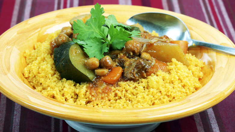 Couscous with roasted vegetables