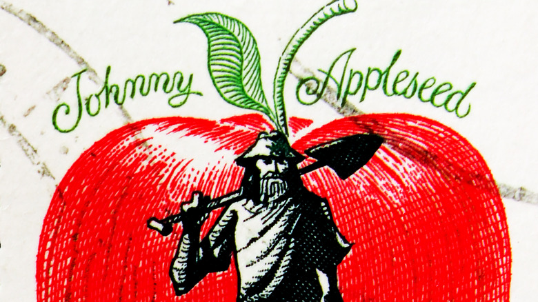 Johnny Appleseed stamp