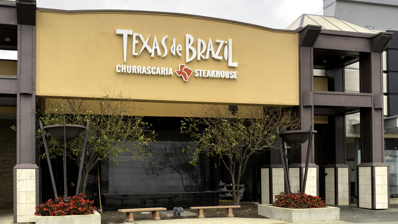 storefront of a Texas de Brazil churrascaria/steakhouse