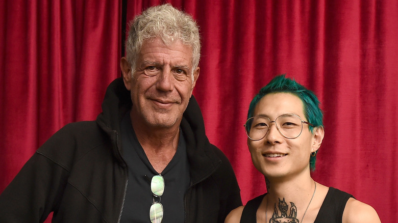 Anthony Bourdain and Danny Bowien