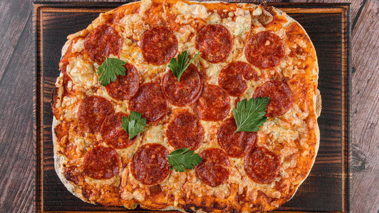 rectangular pizza