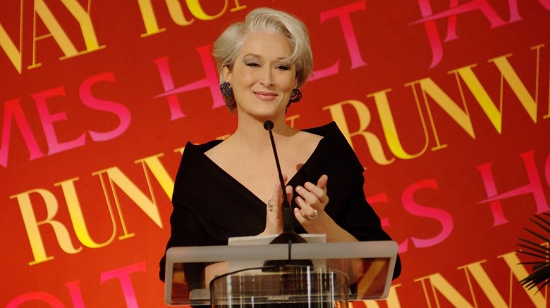 Meryl Streep as Miranda Priestly