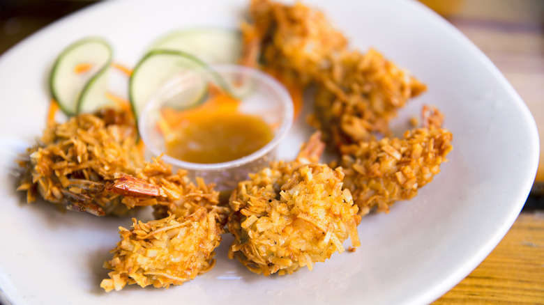 coconut shrimp appetizer