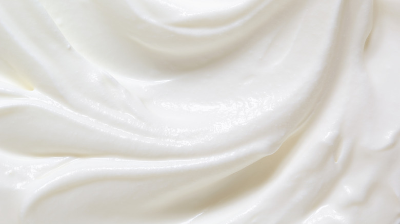 Greek yogurt texture