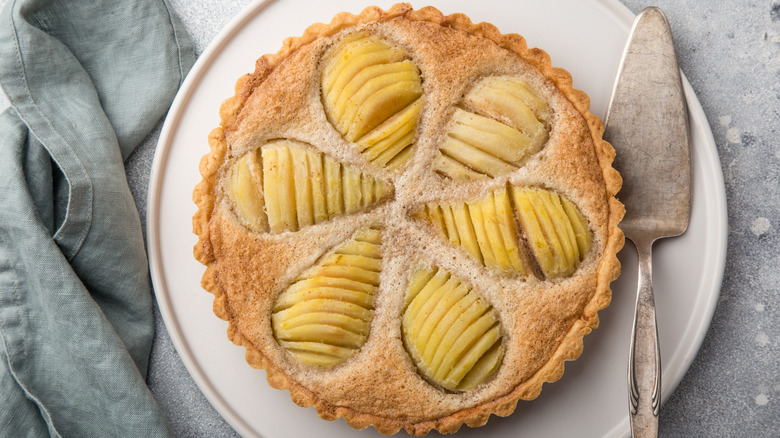 Frangipane pear tart