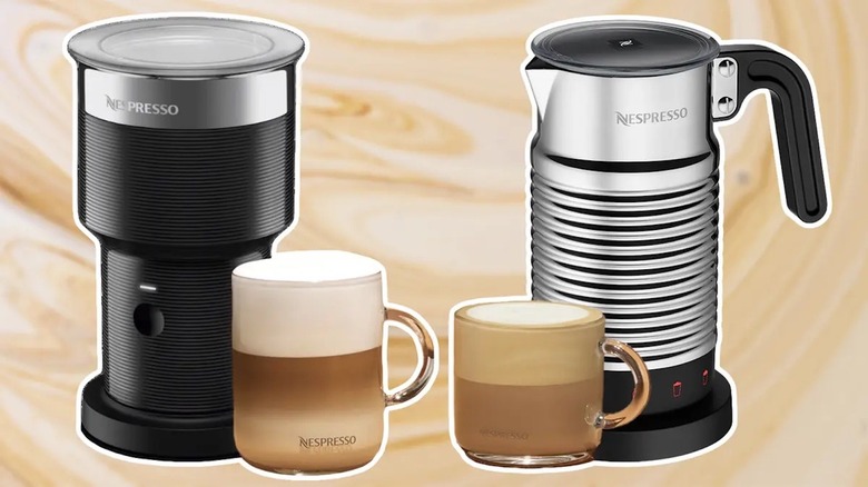 Nespresso Aeroccino 4 and XL machines