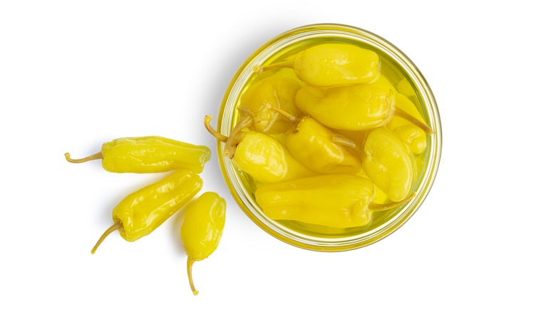 pepperoncini in a jar