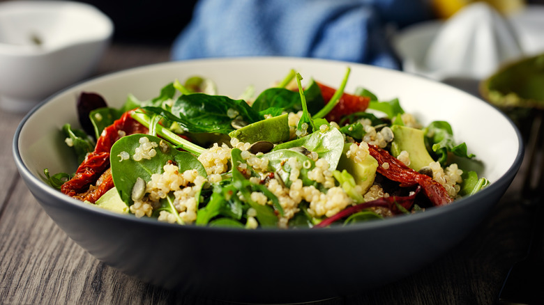 quinoa salad in bowl