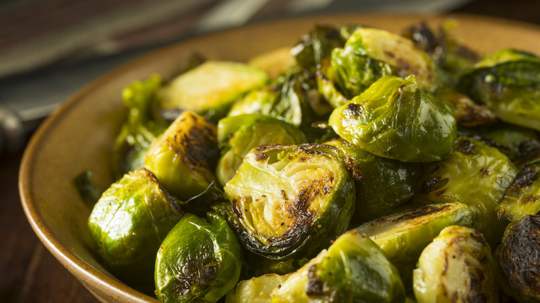 Roasted brussels sprouts 