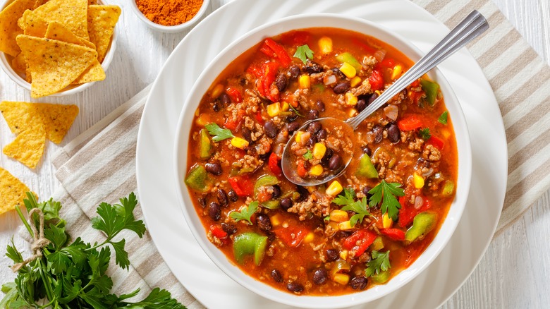 taco soup ground beef