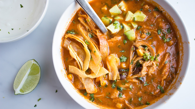 chicken tortilla soup