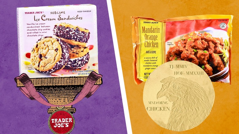 products features in different Trader Joe's awards