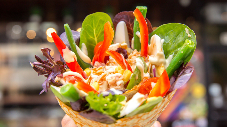 Savory T-Swirl Japanese Crepe 