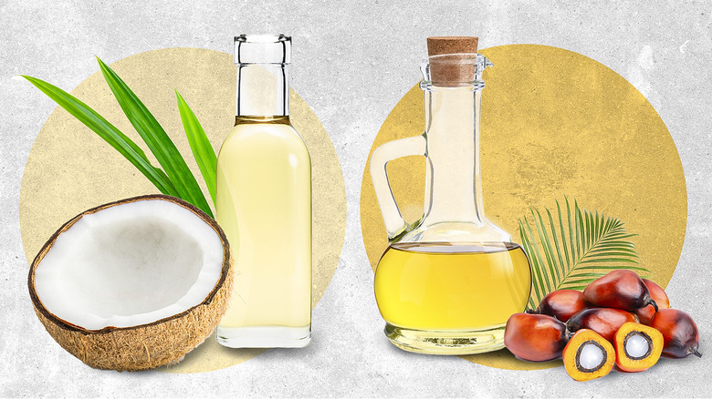 palm and coconut oil
