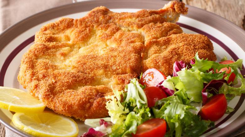 bone-in veal milanese 