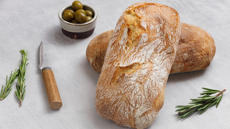 Ciabatta loaves