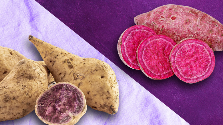 Okinawan, Molokia purple sweet potatoes