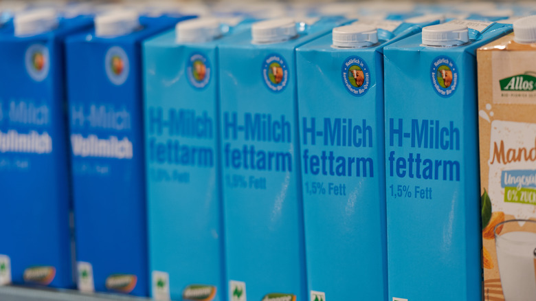 UHT milk in Germany