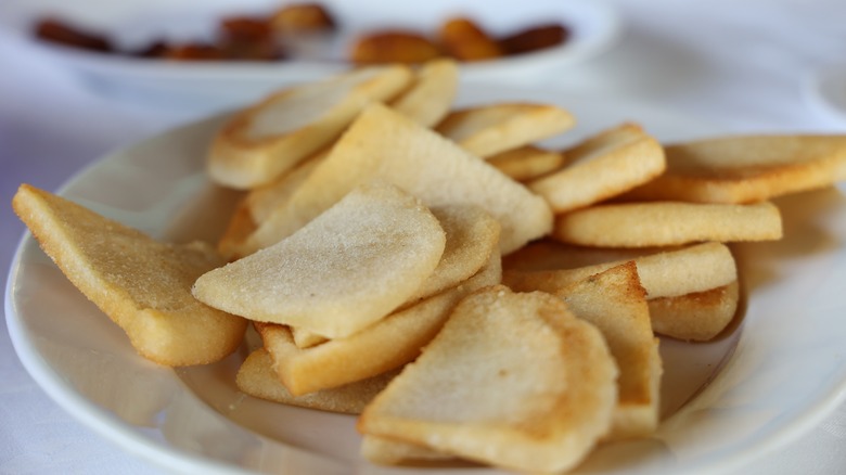 Jamaican bammy steamed cassava