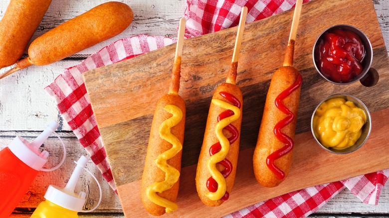 corn dogs