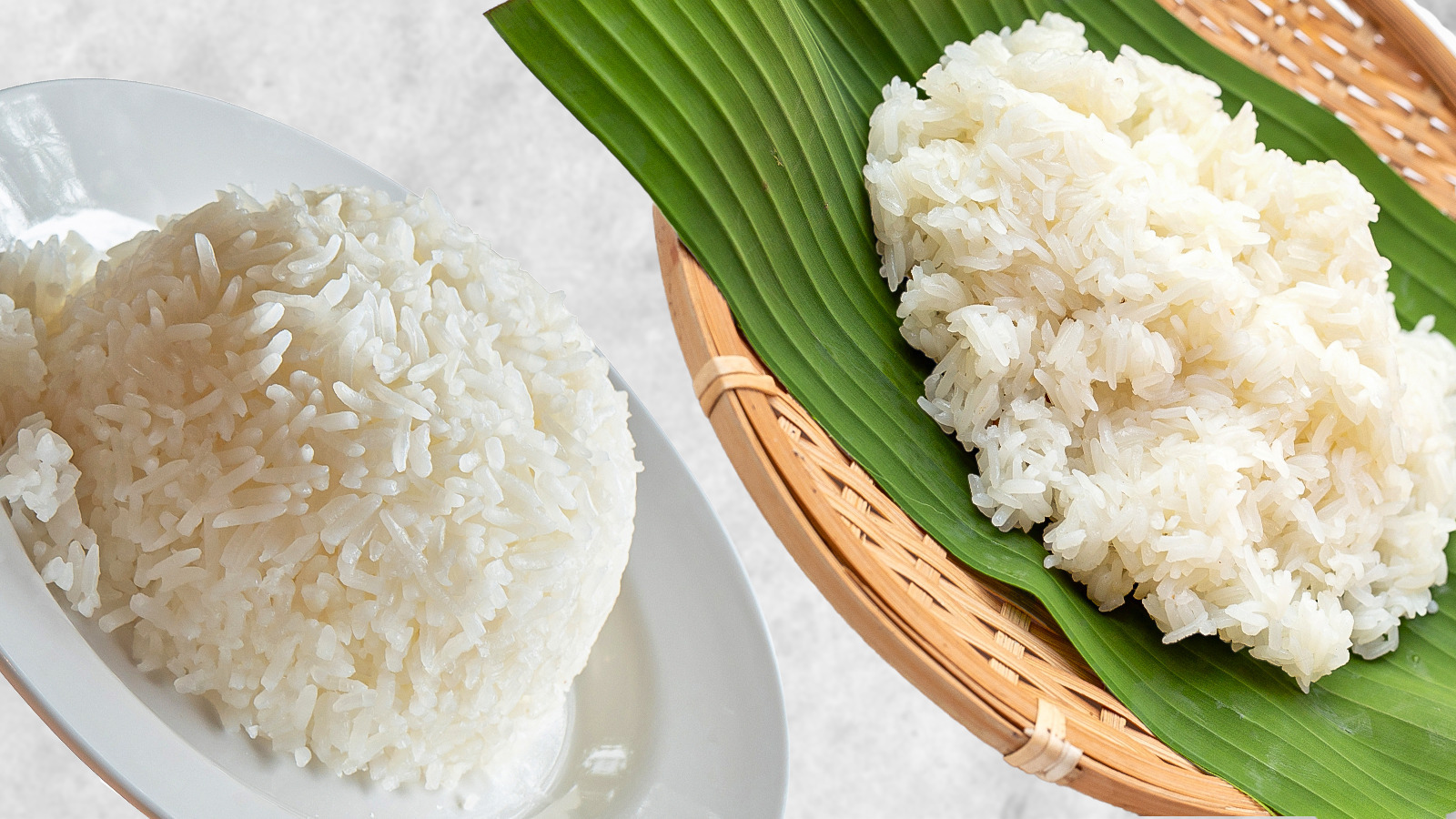 The Distinct Difference Between Jasmine And Sticky Rice