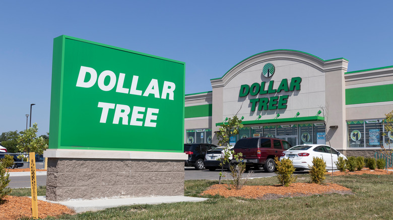 front of dollar tree