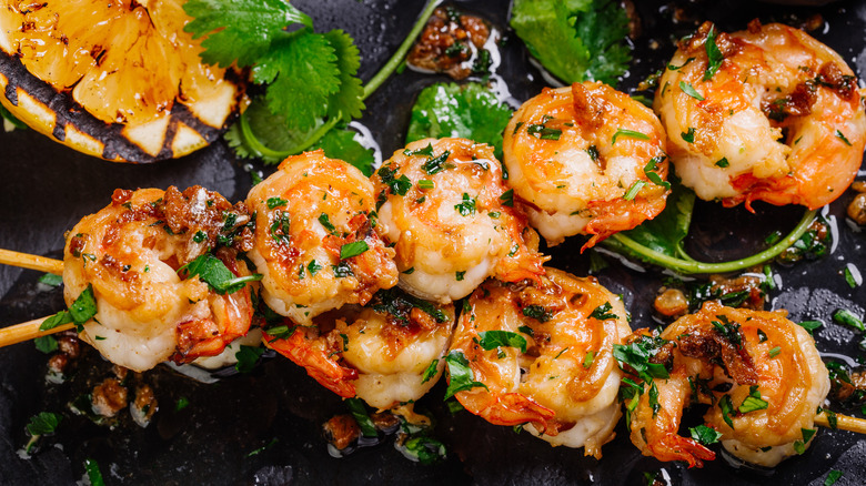 grilled shrimp