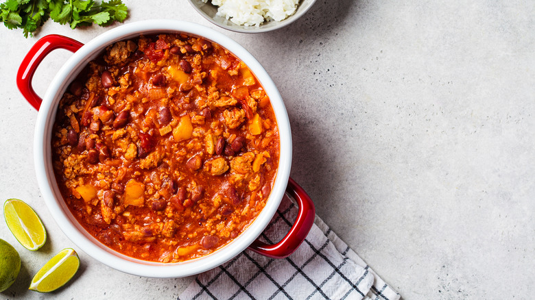 pot of chili