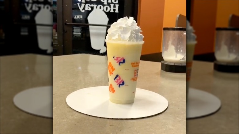 Dunkin' orange creamsicle coolatta