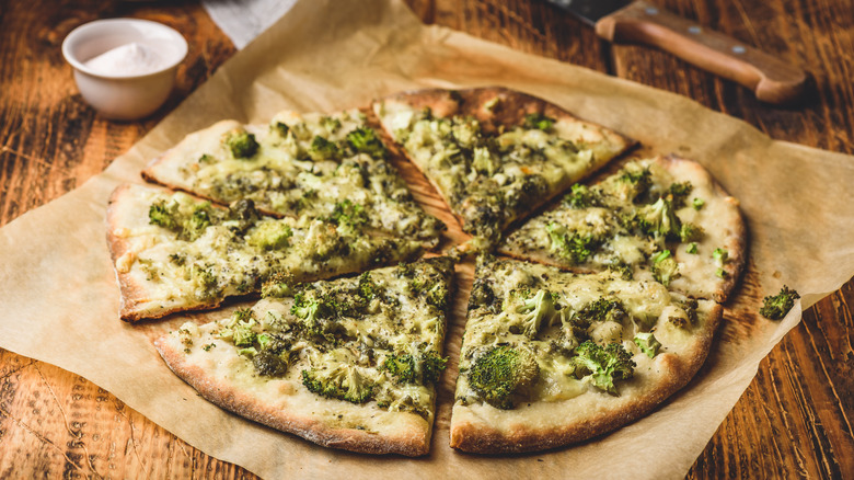 pesto pizza