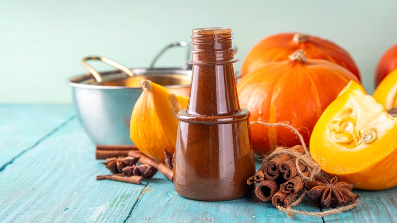 homemade pumpkin spice syrup