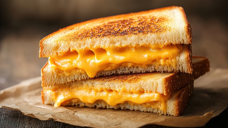 Grilled cheese sandwich