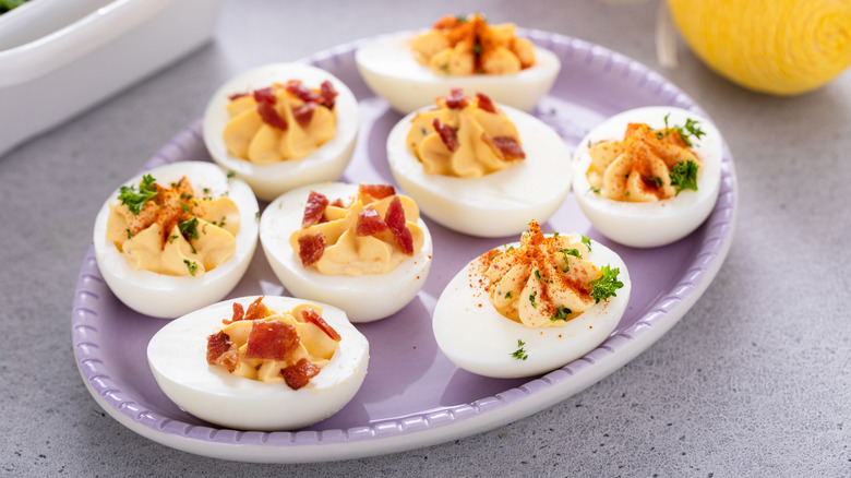 deviled eggs