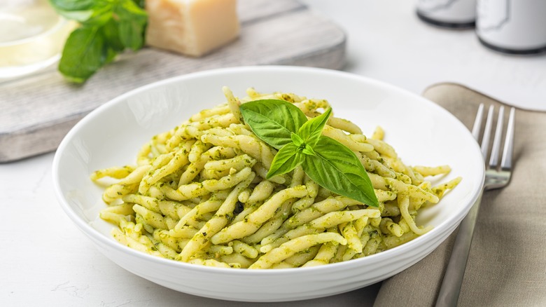 Pesto pasta