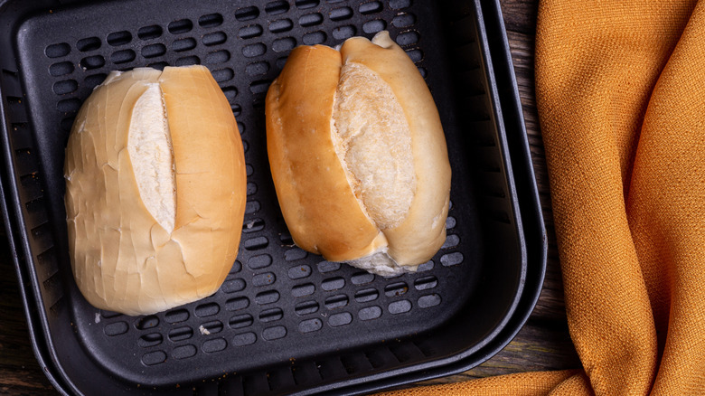 Bread rolls in air fryer