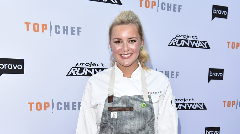 Chef Kelsey Barnard Clark at event