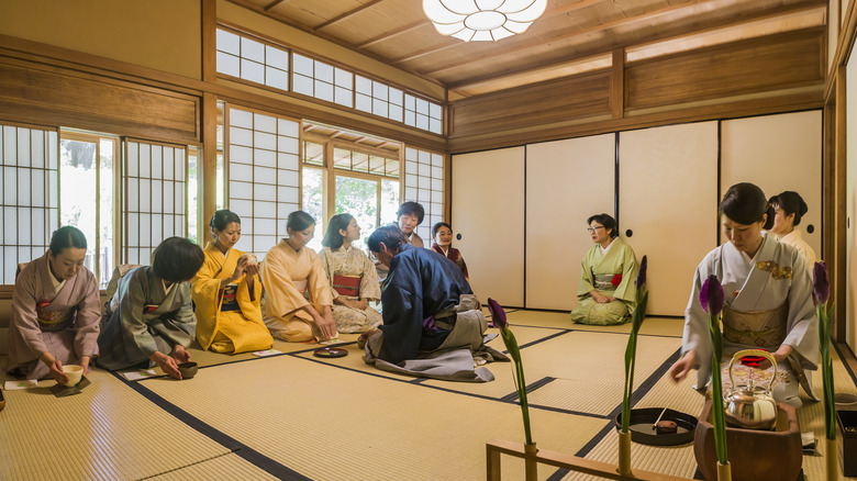 traditional tea ceremony in Japan