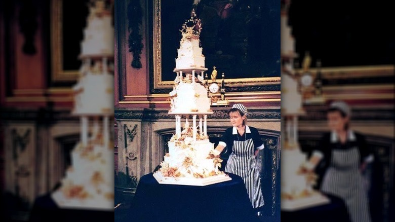 the Royal wedding cake