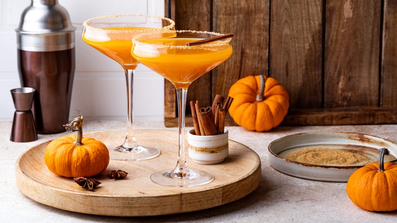 pumpkin cocktails